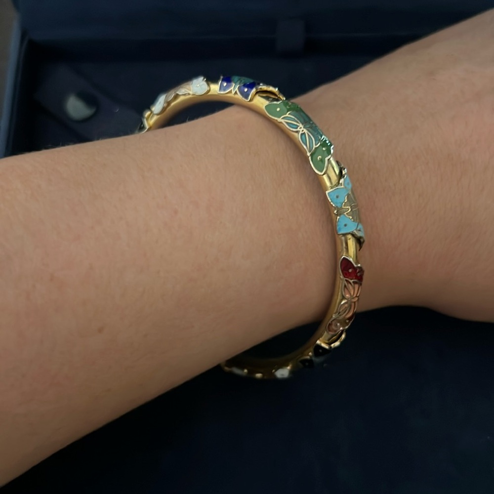 Butterfly bangle